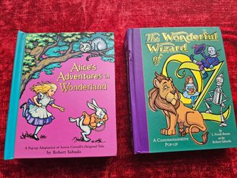 $35.00 - (2) Children Books, Pop-Up/Interactive Elements/Like New - Rare Find!