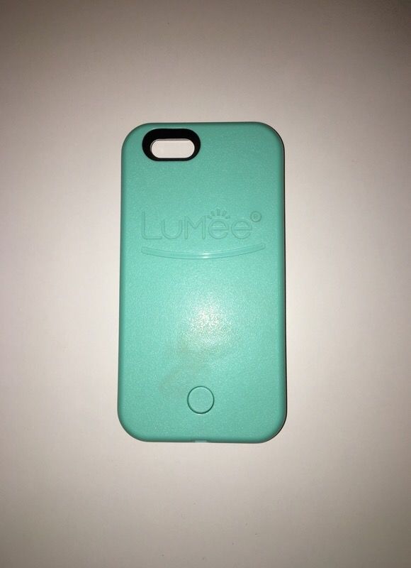 Mint Green Lumee IPhone Case.