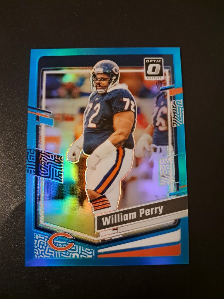 Panini Donruss Optic Aqua Prizm William Perry