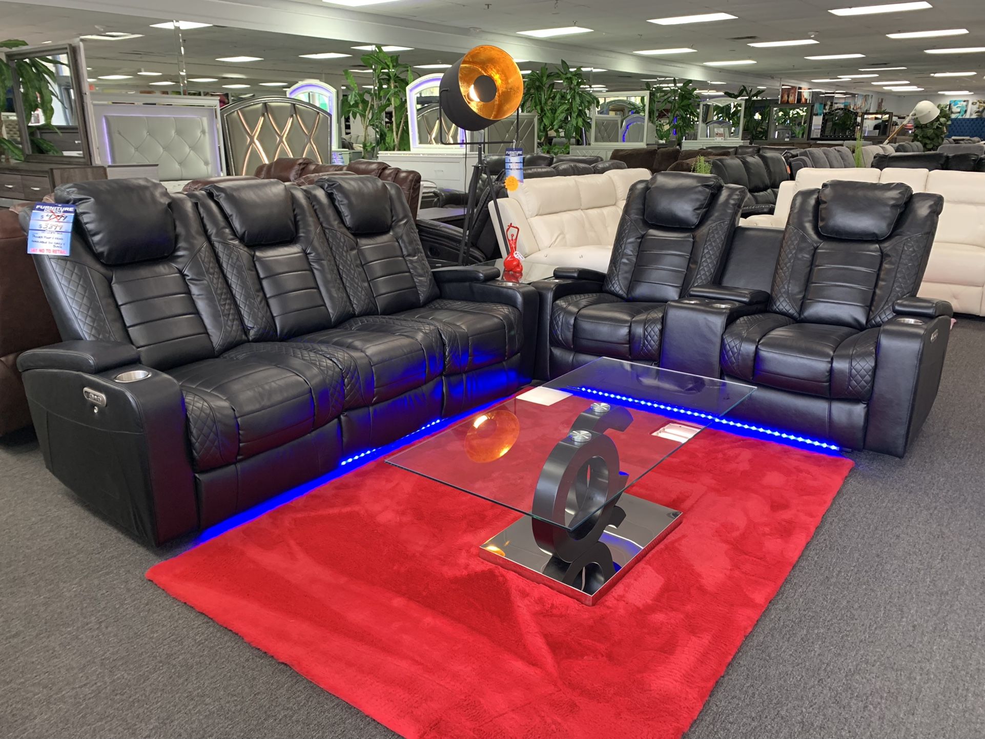 Brand New Movie theater seating Sofa Love Seat **On Sale this