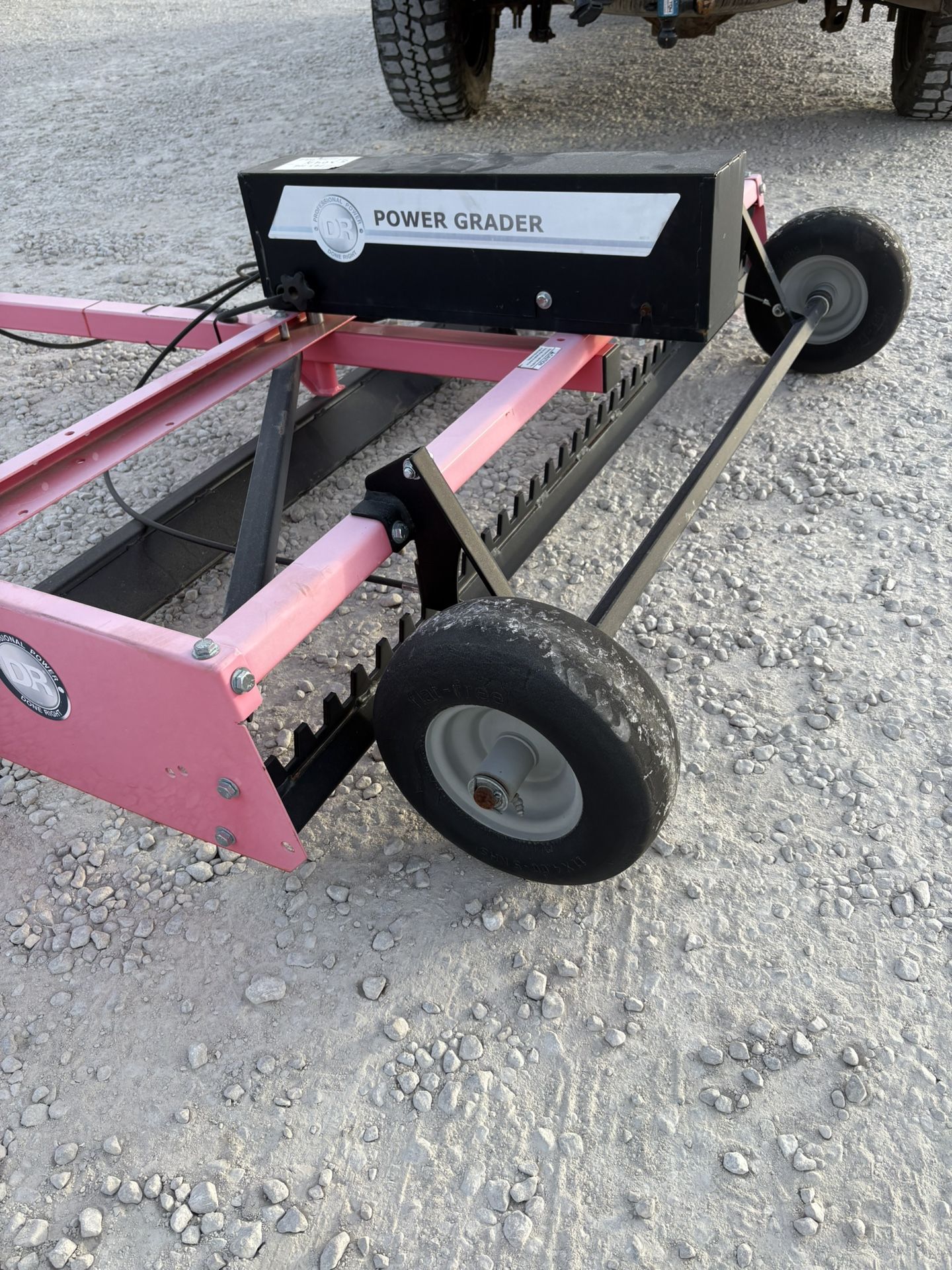 60" Tow Behind Power Grader