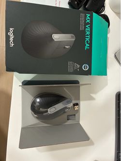 Logitech MX Vertical Wireless Ergonomic Mouse - Like New with Box