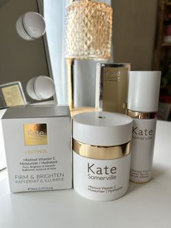 Brand New Kate Somerville, Duo, Retinol, Vitamin C, Cream, And Serum