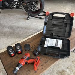 Black and Decker Cordless Drill 