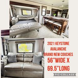 2 RV Couch Beds