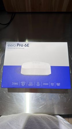 Eero Pro 6E router