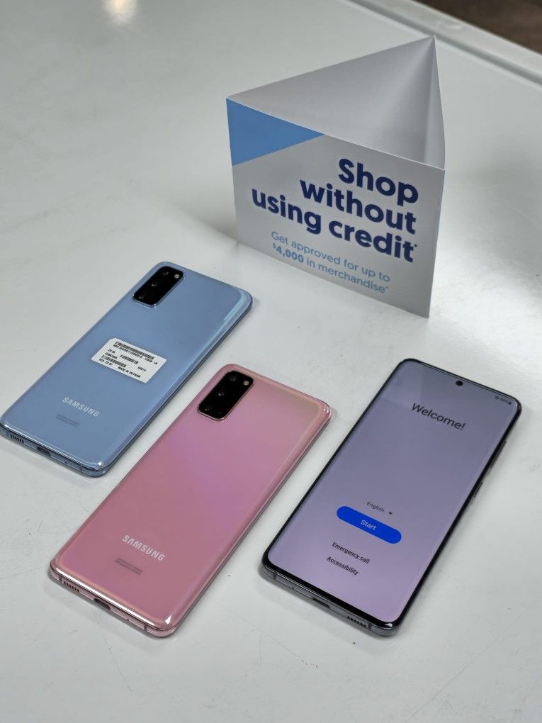 Samsung Galaxy S20 Unlocked 5G PAYMENTS AVAILABLE ONLY $25 DOWN NO CREDIT NEEDED