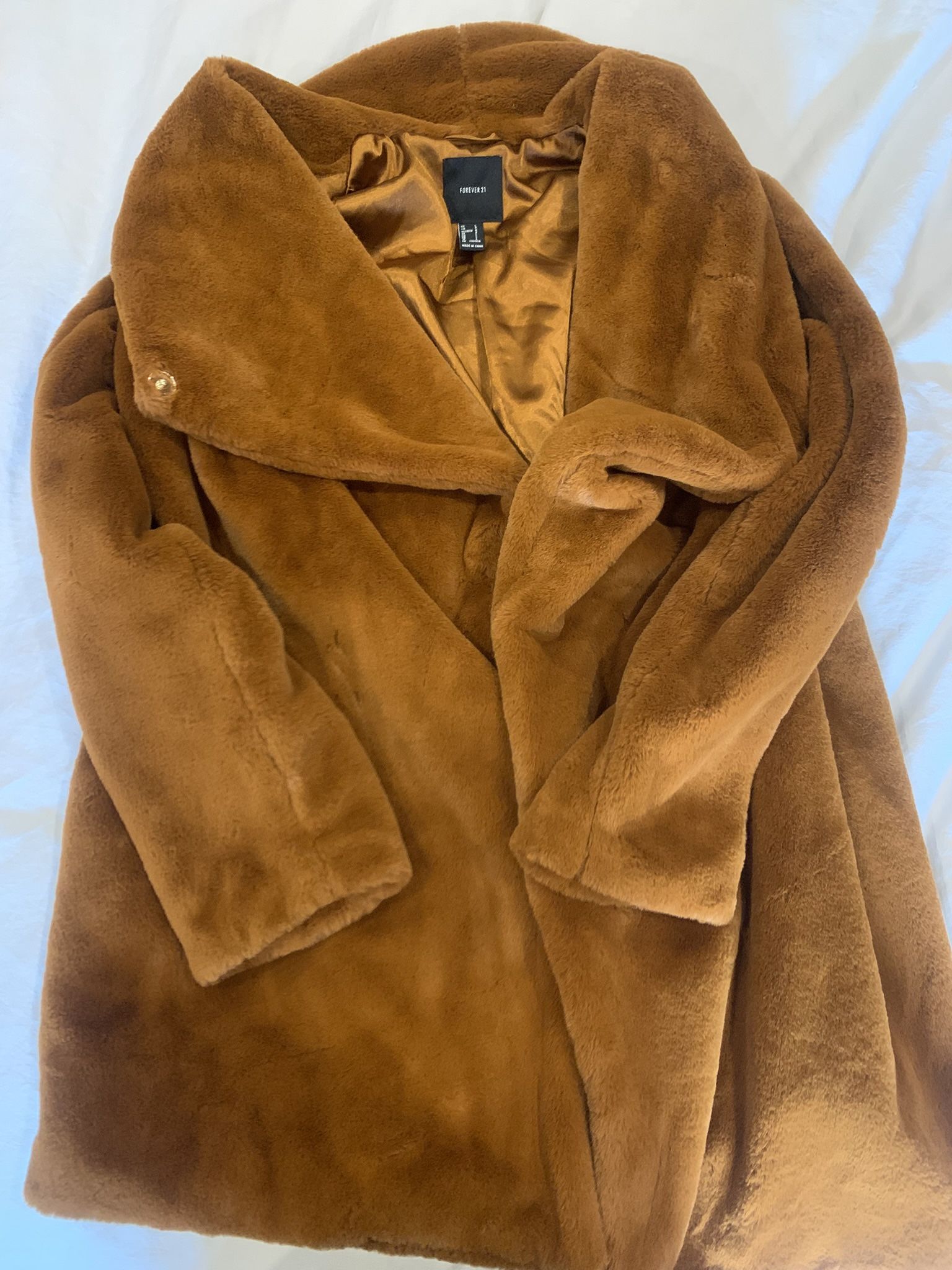 Forever21 Faux Fur Coat