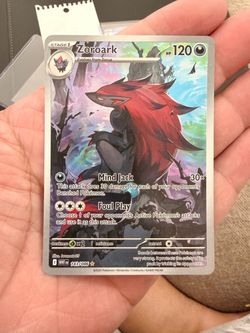 Zoroark 143/086 Illustration Rare White Flare