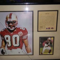 Jerry rice and Steve young 49ers players