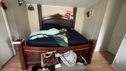 King size bed frame