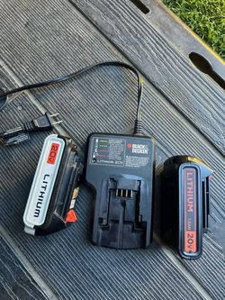 Black and decker battery and charger bundle