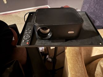 Smart projector with 120 inch screen
