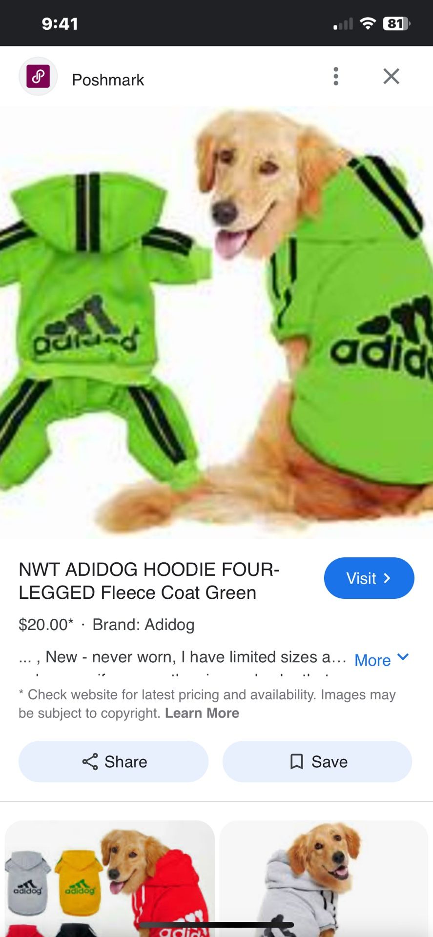 Puppy Outfit New