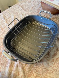 Calphalon Roasting Pan with Rack 18”x15”