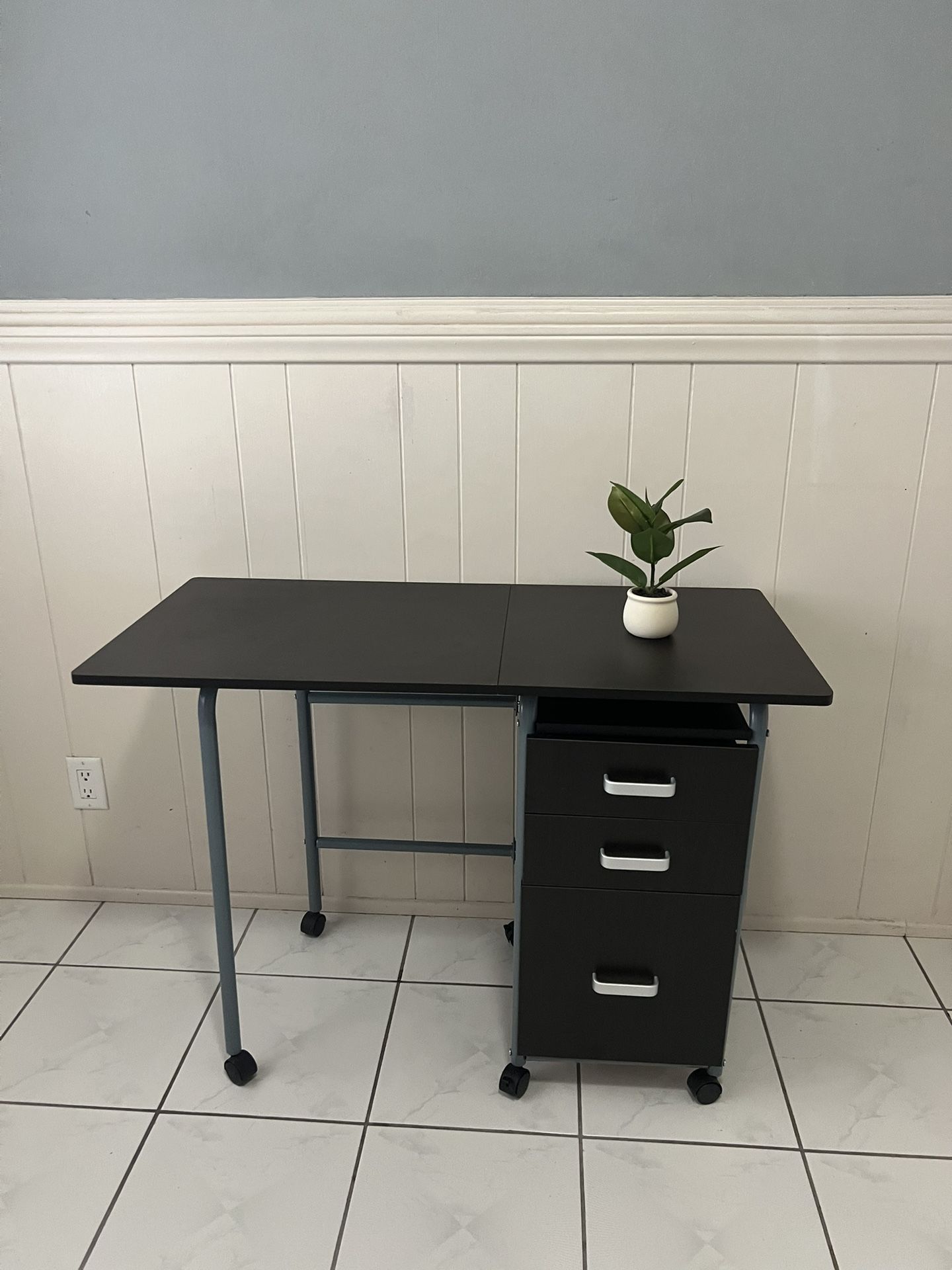 Folding Desk 41.5” Wide By 29.5” Tall & 19.5” Width