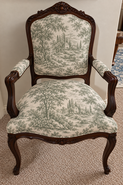 The Camille accent chair