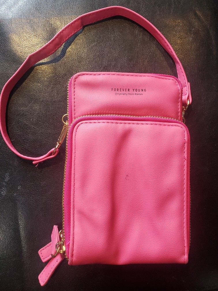 Forever Young Crossbody Purse/phone Carring Case