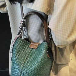 Fashion women's bag retro niche simple bucket single shoulder