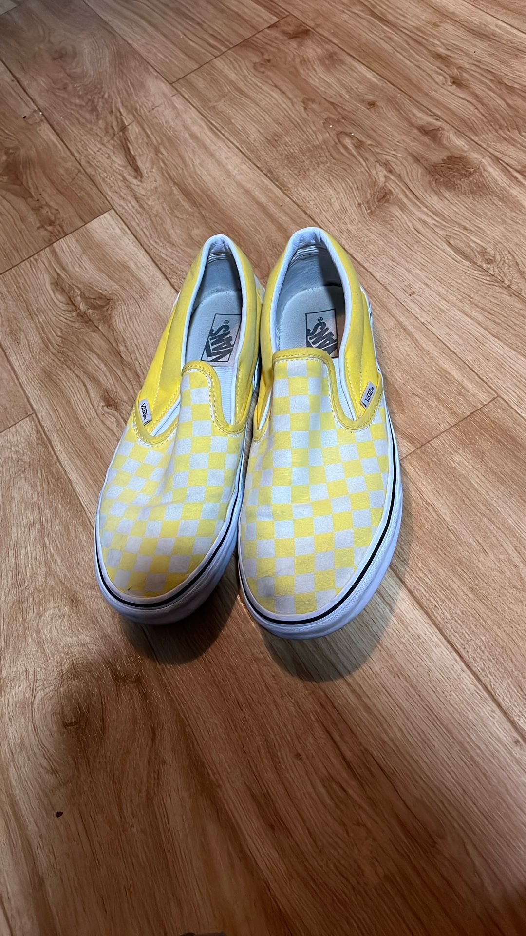 Vans Classic Slip On Yellow Size 10.5