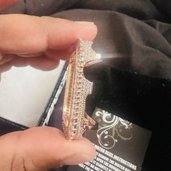 Custom Made Apple Watch Bezel Swarovski  Crystal 