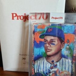 2021 Topps Project70 Card #(contact info removed) Tom Seaver by Andrew Thiele  Print Run: 1605 - New York Mets
