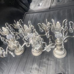 3 Candle Holders 