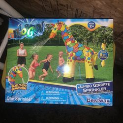 Best way Jumbo Giraffe Sprinkler 