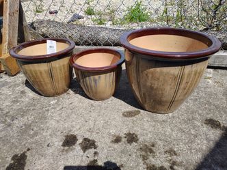 pots for plants sizes large medium and small