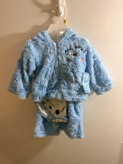 New Boys 3/6 Month All Stars 3 Piece Outfit