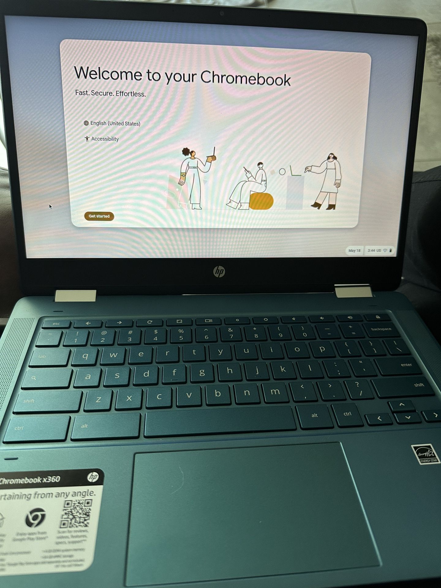 HP Chromebook X360