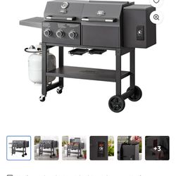 Big Propane Grill And Small One
