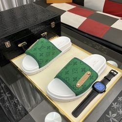 L.V  sandals Size 4-11 