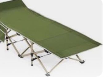 Camping cots, large portable folding bed for adults and children, supports 450 lbs, with carry bag. Specifications Dimensions: H 21 in, W 26 in, L 74