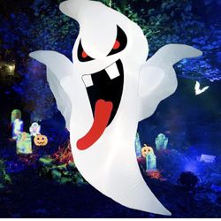 5.3 FT Halloween Inflatables, Halloween Decorations Outdoor Hanging Ghost