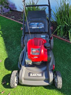 Black MAX MOWER