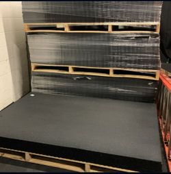 NEW Gym Mats 4ft x 6ft Rubber Flooring HEAVY DUTY Horse Stall Mats For Home Gym Exercise Pads Fitness Tiles