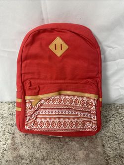 Travel Bag/Backpack Pink Native American Design11/15-12)