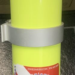 23” high heavy Aluminum Dive Bottle, good Shape