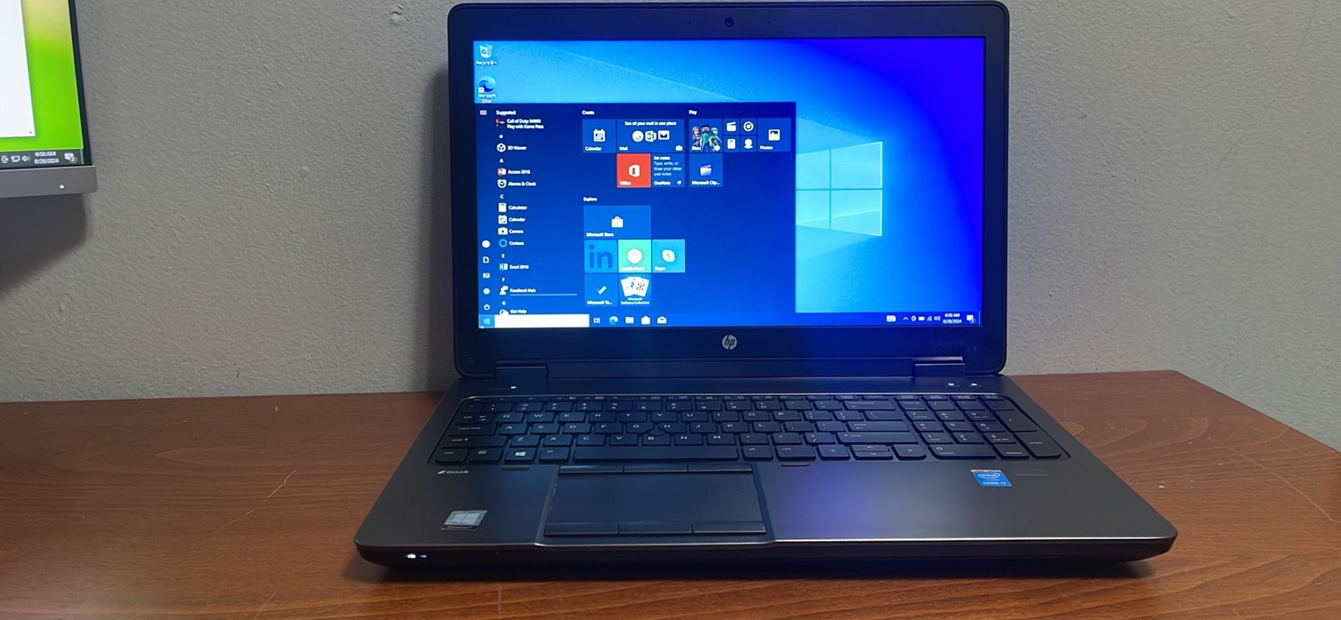 HP ZBook 15 Quad Core I7 2.80GHz 16GB RAM 512GB SSD NVIDIA Dedicated Grapgics