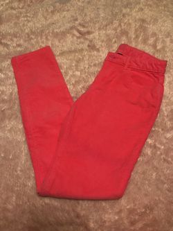 New without tags Gap kids size 14 coral corduroy skinny pants