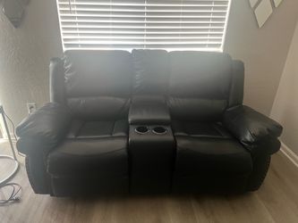 Love seat and recliner