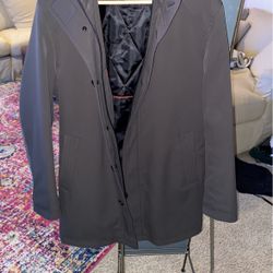 Men’s Quarter Length Water Resistant Trench Coat 