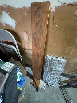 Wooden shelf