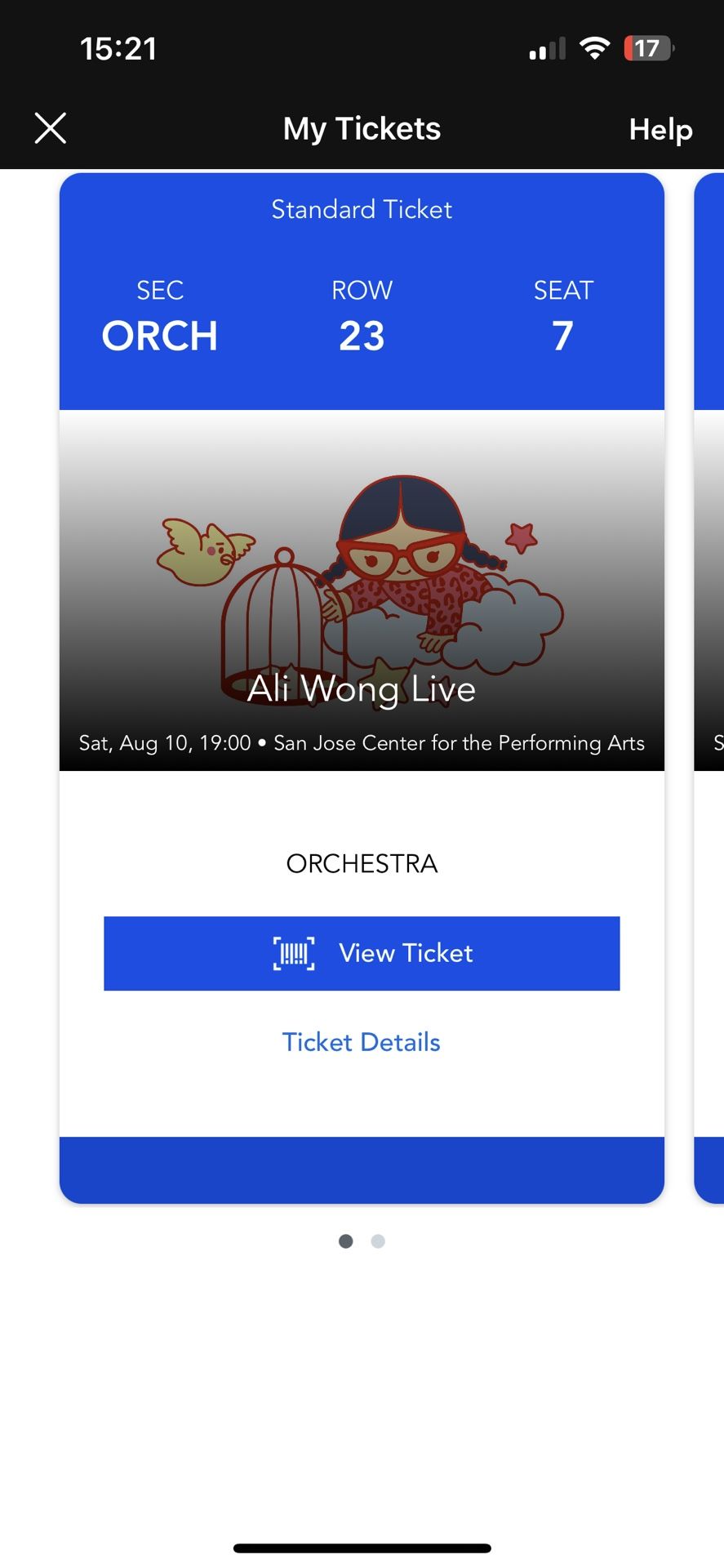 Ali Wong San Jose Aug 10th