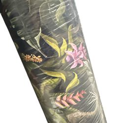 New Ismoon Wallpaper Botanical Plant Tropical Flower Print 