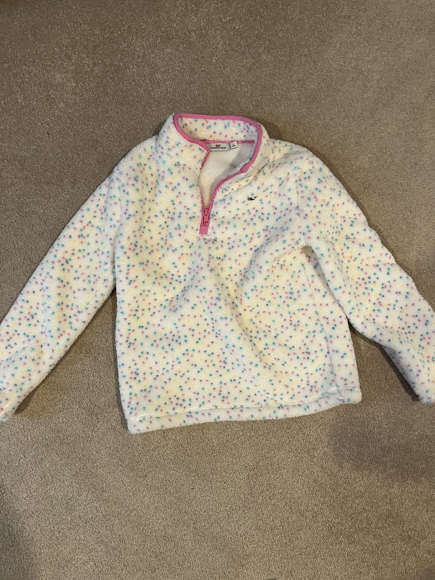 Vineyard Vines Girls Fleece - Size Girls Large (14)