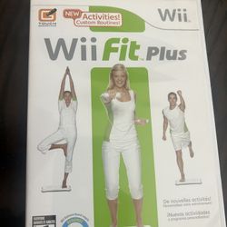 Nintendo Wii Fit Plus Video Game 
