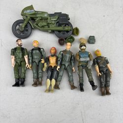Gi Joe Vintage Figures Scarlet 82 
