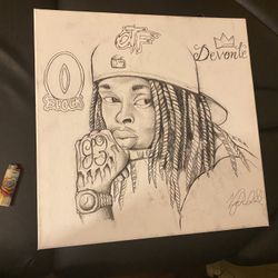 King Vin Drawing 100